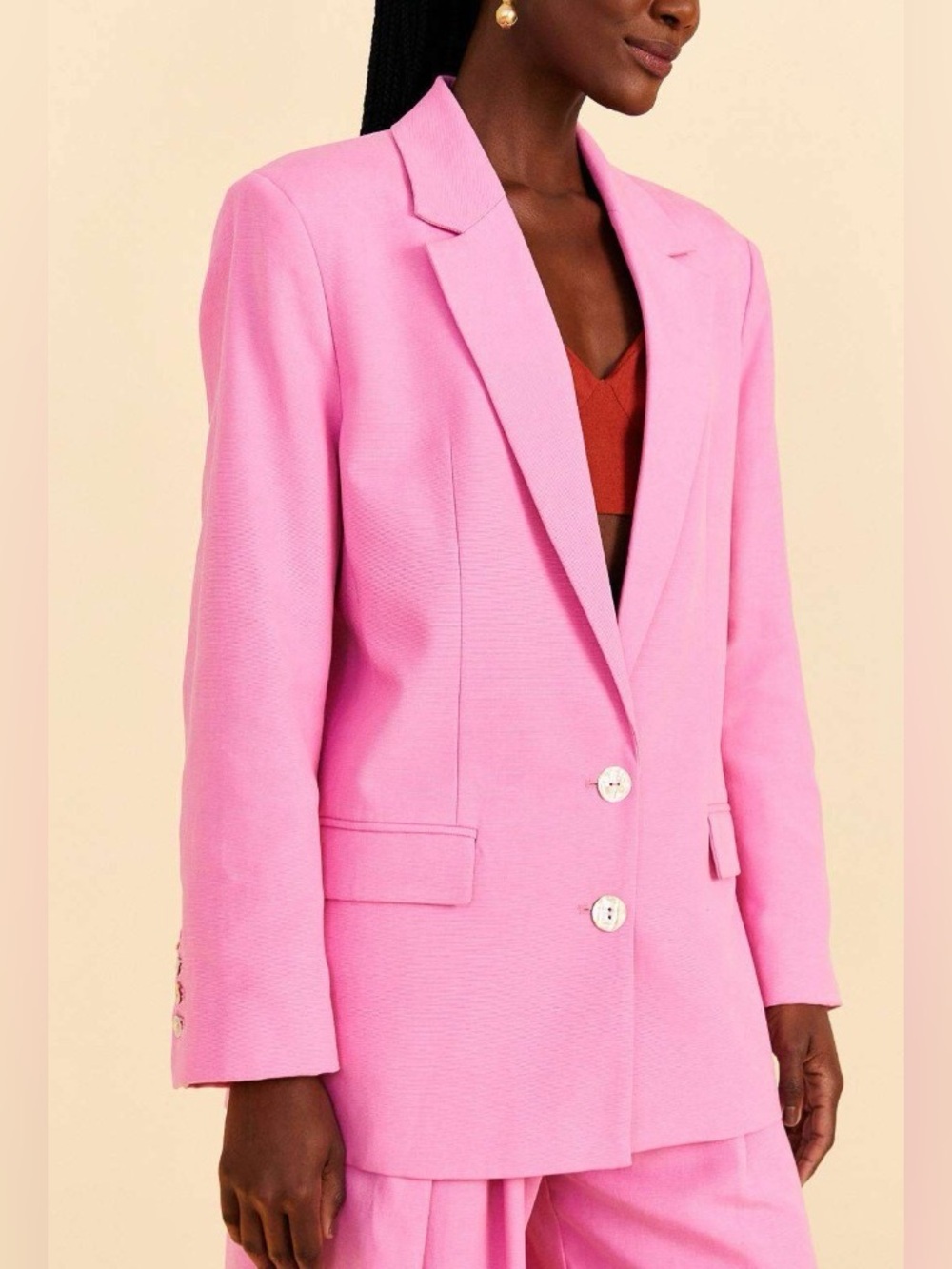 Farm Rio: Pink Blazer